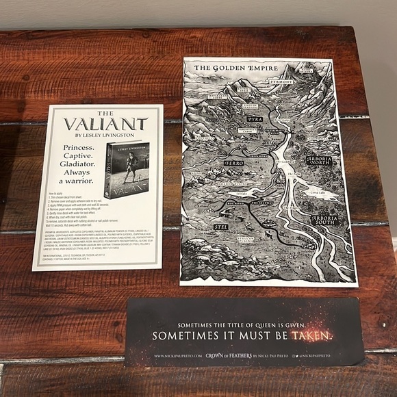 Crown of Feathers by Nicki Pau Preto Signed Autograph Hardcover Book - Picture 4 of 8